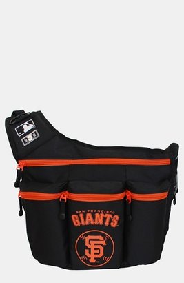 Diaper Dude Infant 'San Francisco Giants' Messenger Diaper Bag - Black