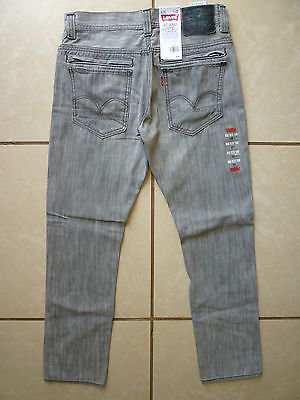 Levi's Skinny Zipper Back Jeans 09811-0009 Chalk Gray