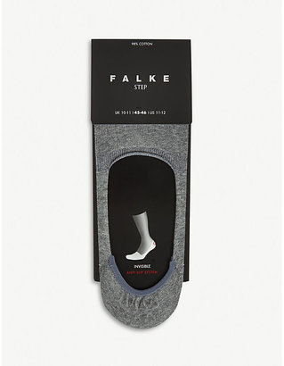 Falke Men's Black Invisible Step Sock, Size: 7.5-8