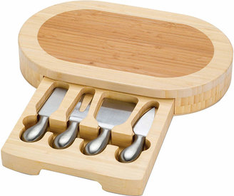 Picnic Time Formaggio Bamboo Board with Drawer