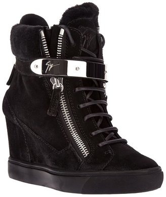 Giuseppe Zanotti concealed wedge sneakers