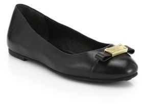 Marc by Marc Jacobs Tuxedo Leather Ballet Flats