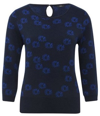 M&Co Sparkly floral jumper