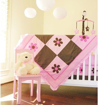 Pam Grace Creations 10-pc. Pam's Petals Crib Bedding Set