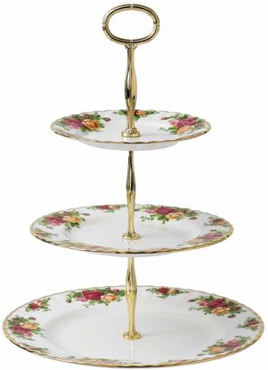Royal Albert Old Country Roses 3 Tier Cake Stand