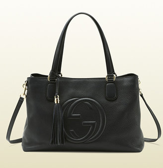 Gucci Soho Leather Working Tote