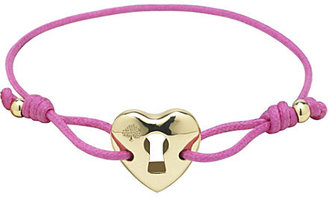 Mulberry Heart friendship bracelet