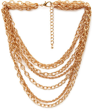 Forever 21 Remixed Chain Necklace