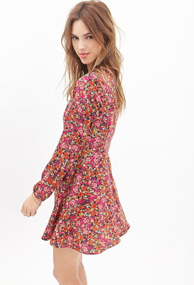 Forever 21 Blooming Floral Print Dress