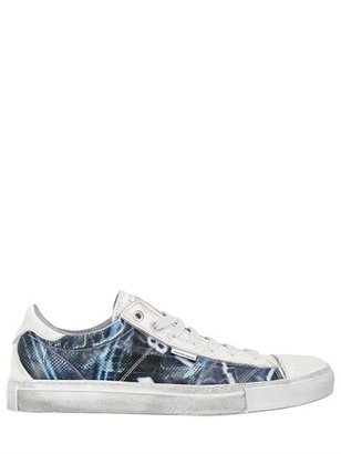 Mia Real - 20mm Tennis Street Leather Sneakers
