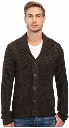 7 For All Mankind Cable Shawl Cardigan