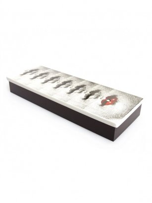 Fornasetti Hand Painted Ceramic Scented Insense Box