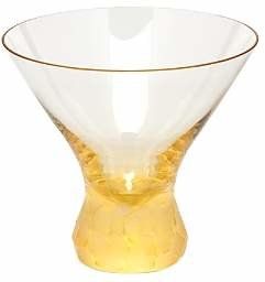 Moser Pebbles Stemless Martini Glass