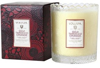 Voluspa 'Japonica - Goji Tarocco Orange' Scalloped Edge Glass Candle