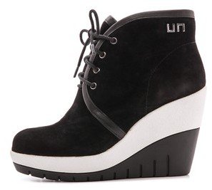 United Nude Lucy Faux Fur Lined Suede Booties