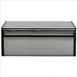 Brabantia Fall Front Bread Box Stainless Steel - 163463