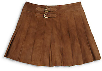 Ralph Lauren Girl's Suede Skirt