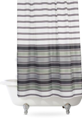 Next Stripe Printed Shower Curtain