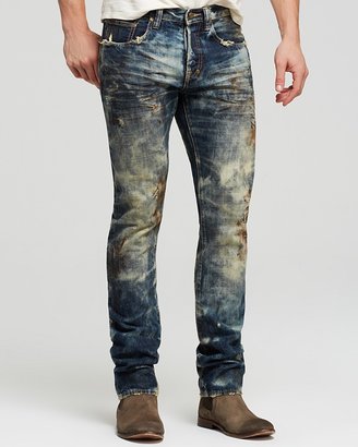 PRPS Goods & Co. Jeans - Distressed Wash Demon Slim Fit in Vin