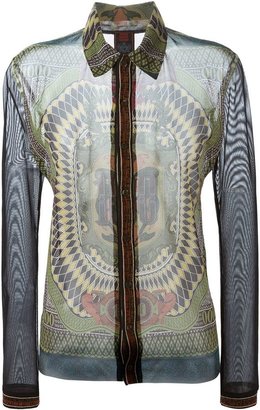 Jean Paul Gaultier VINTAGE 'Le Grand Voyage' sheer shirt