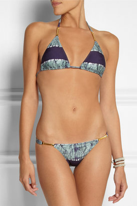 Vix Swimwear 2217 Vix Inga tie-dye print triangle bikini top