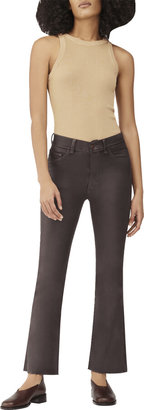 DL1961 Bridget Bootcut High-Rise Instasculpt Cropped Jeans