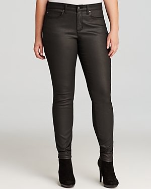 Eileen Fisher Plus Skinny Jeans in Black
