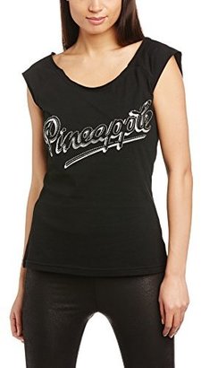 Pineapple Women's Raw Edge Stud Short Sleeve T-Shirt