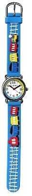 Boys' Fusion Train Watch - Blue/Red/Yellow