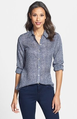 Foxcroft Print Tencel® Shirt (Regular & Petite)