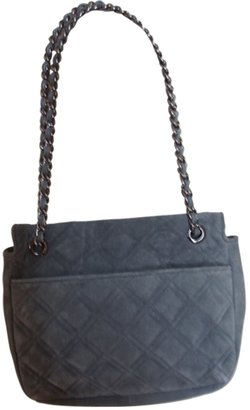 Victoria Couture Grey Suede Handbag