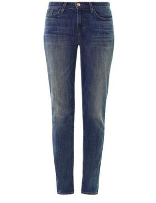 J Brand 1207 Allyn mid-rise skinny slouch jeans