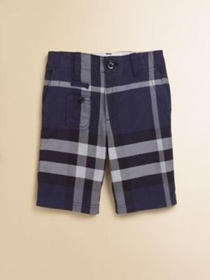 Burberry Boy's Check Bermuda Shorts
