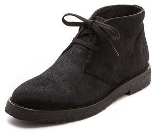 Vince Clay Lace Up Haircalf Booties