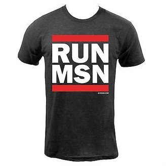 American Apparel Sconnie - RUN MSN T-Shirt - Tri Black Wisconsin Pride T-Shirt