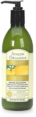 Avalon Organics Hand & Body Lotion Lemon