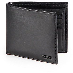 Tumi Leather Flip ID Wallet