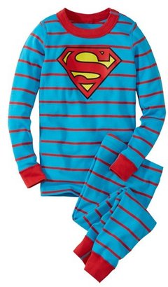 Hanna Andersson Boy's 'Dc Comics(TM) Superman' Organic Cotton Fitted Two-Piece Pajamas
