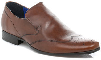 Red Tape Mens Brown Talla Leather Shoes Brown