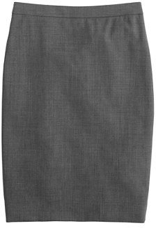 J.Crew Petite pencil skirt in Italian stretch wool