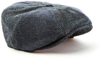 Gibson Herringbone Wool Flat Cap
