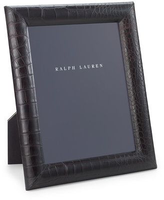 Ralph Lauren Home Bennett Faux Croc Frame - Black - 8x10