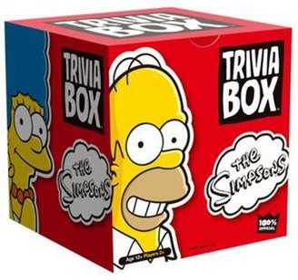 The Simpsons Imagination Games Trivia Box