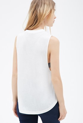 Forever 21 Boxy Muscle Tee