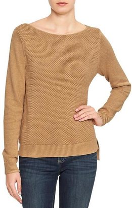 Gap Factory textured boatneck sweater