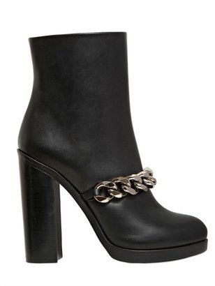 Givenchy 120mm Mirta Chained Leather Boots