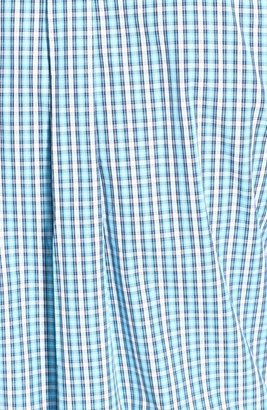 Cutter & Buck 'Figure Eight' Classic Fit Short Sleeve Check Sport Shirt (Big & Tall)