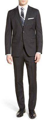Bonobos 'Foundation' Flat Front Solid Wool Trousers