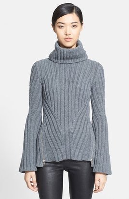 Alexander McQueen Ribbed Turtleneck Sweater