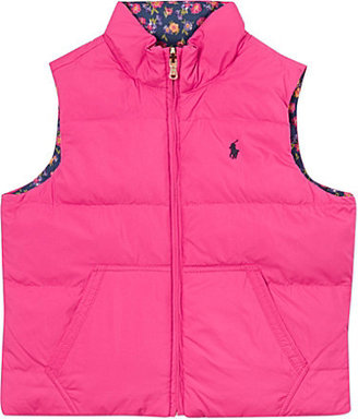 Ralph Lauren Reversible sleeveless down jacket S-XL